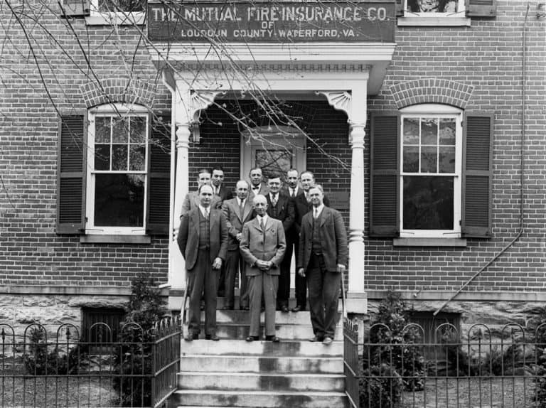 Loudoun Mutual Insurance Company History History Of Waterford Virginia